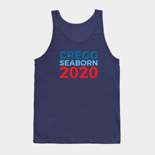 Cregg Seaborn 2020 Election The West Wing CJ Cregg Sam Seaborn T-Shirt Tank Top by nerdydesigns